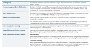 GSI Alliance Sustainable Investments Elements