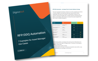 RFP & DDQ Automation Use Cases for Asset Management