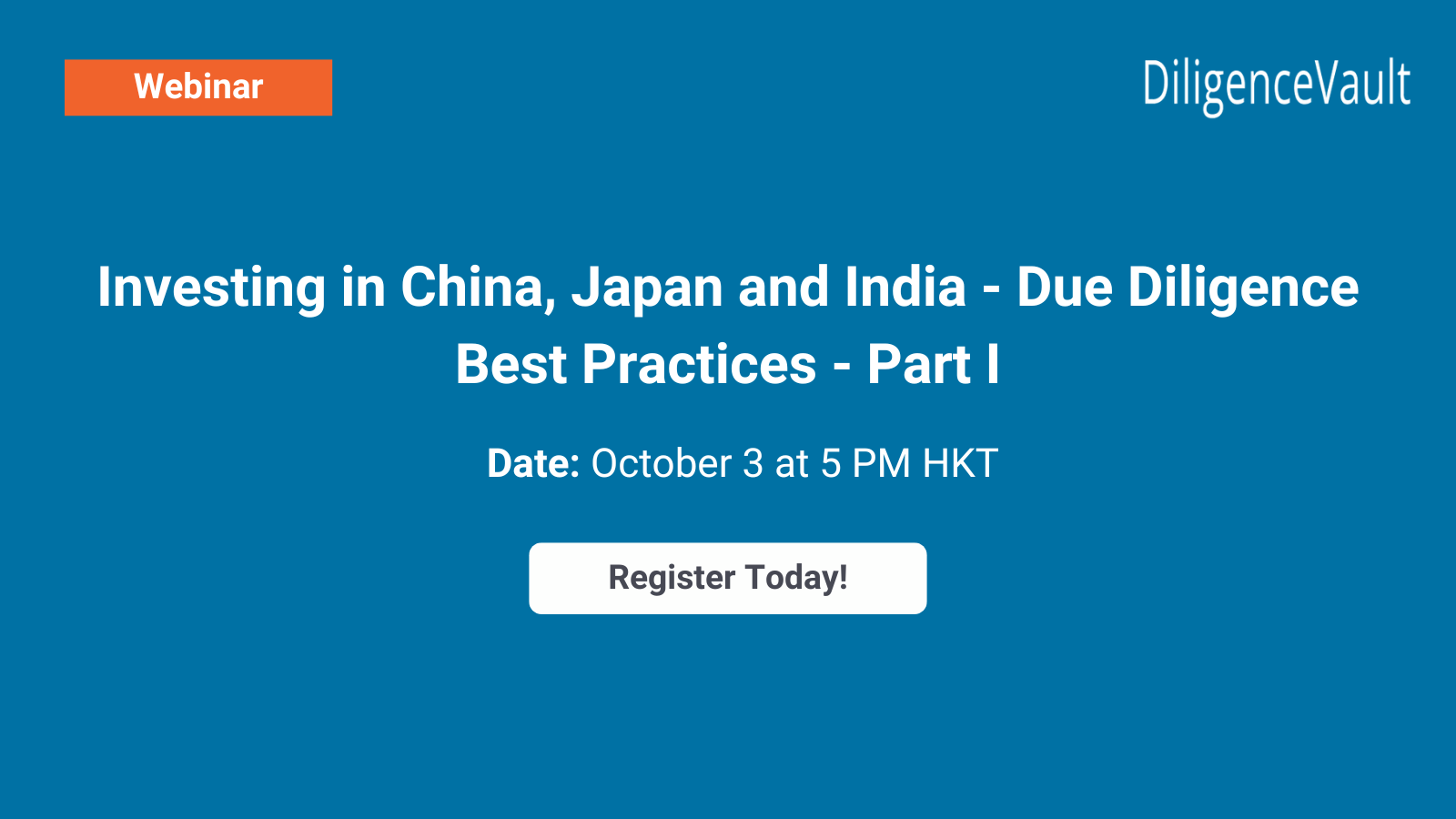 DV Webinar - Investing In Asia