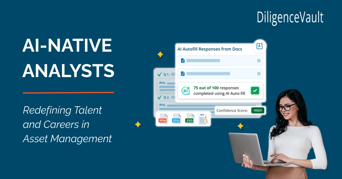 DiligenceVault - AI-Native Analysts Redefining Talent and Careers in Asset Management