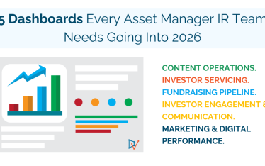 5 Dashboards Every Asset Manager IR Team Needs Going Into 2026