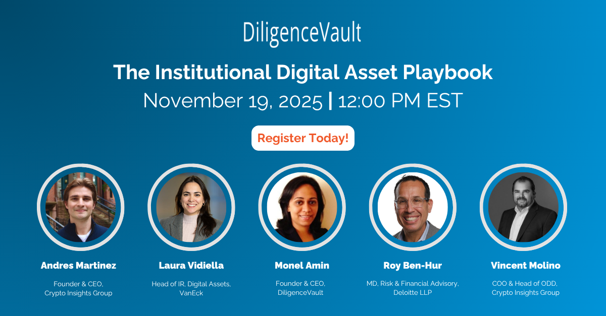 Webinar The Institutional Digital Asset Playbook