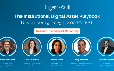 The Institutional Digital Assets Playbook - Webinar Takeaways & Recording