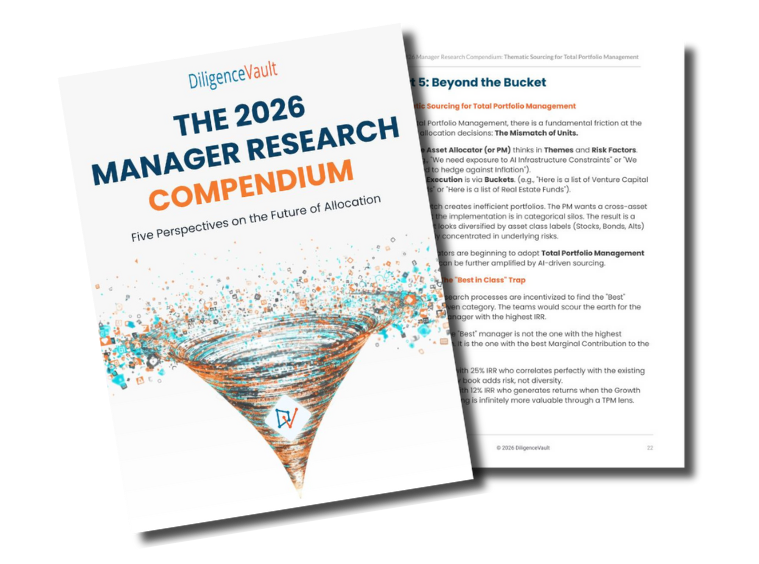 DiligenceVault - The 2026 Manager Research Compendium Featured