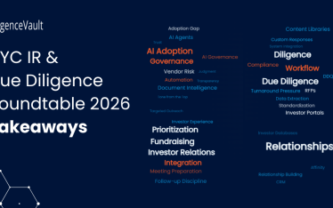 NYC IR & Due Diligence Roundtable Takeaways