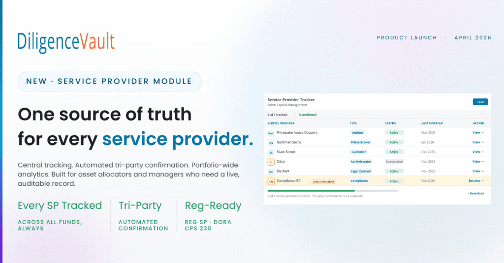 DiligenceVault-service-provider-module