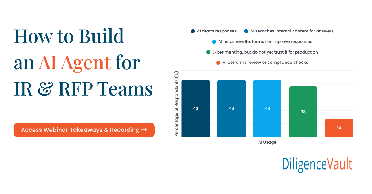How to Build an AI Agent for IR and RFP Teams DV Webinar